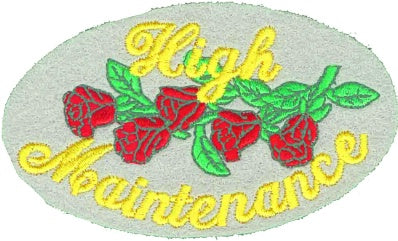 High Maintenance Patch - HATNPATCH