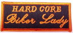 Hard Core Biker Lady Patch - HATNPATCH