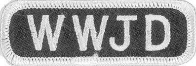 WWJD Patch | HATNPATCH