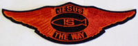 Jesus Is The Way Wing Patch - Large - HATNPATCH