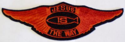 Jesus Is The Way Wing Patch - HATNPATCH
