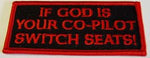 If God Is Your Co-Pilot Switch Seats Patch - HATNPATCH