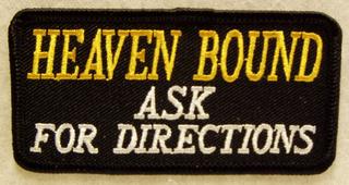 Heaven Bound Ask For Directions Patch - HATNPATCH