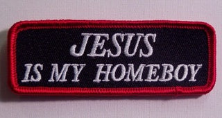 JESUS IS MY HOMEBOY PATCH - HATNPATCH