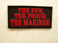 The Few, The Proud, The Marines Patch - HATNPATCH