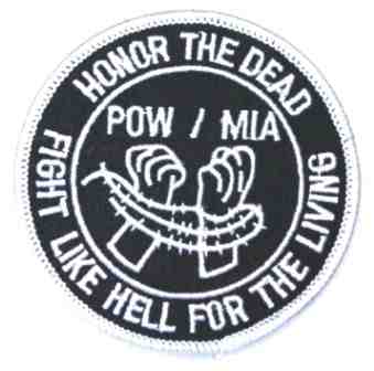 HONOR THE DEAD-WHITE  PATCH - HATNPATCH