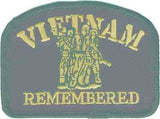 VIETNAM REMEMBERED PATCH - HATNPATCH