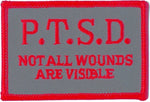 P.T.S.D. NOT ALL WOUNDS ARE VISIBLE PATCH - HATNPATCH