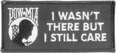 I WASN'T THERE - BUT CARE PATCH - HATNPATCH