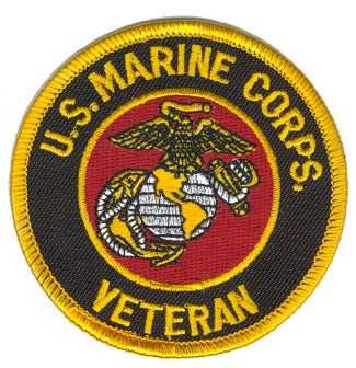 USMC VETERAN PATCH - HATNPATCH