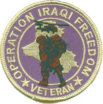 OPERATION IRAQI FREEDOM VET PATCH - HATNPATCH