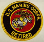 USMC RETIRED PATCH - HATNPATCH