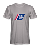 US Coast Guard Auxiliary Racing Stripe Logo T-Shirt V2 - HATNPATCH