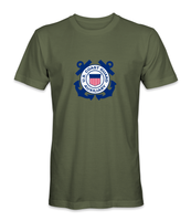 US Coast Guard Auxiliary Anchors Logo T-Shirt V3 - HATNPATCH