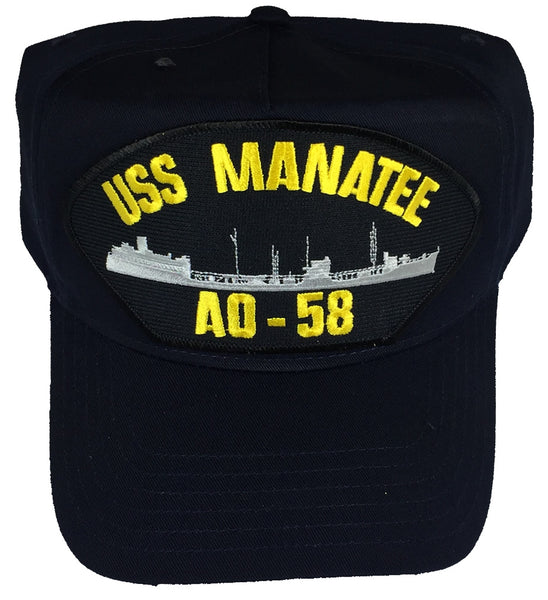 USS MANATEE AO-58 HAT - HATNPATCH