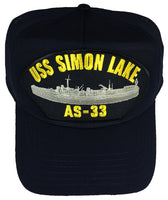 USS SIMON LAKE AS-33 HAT - Found per customer request! Ask Us! - HATNPATCH