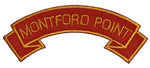 MONTFORD POINT MARINES SCROLL PATCH - Multi-colored -- - HATNPATCH