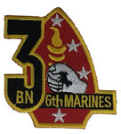 3RD BN 6TH MARINE PATCH - HATNPATCH