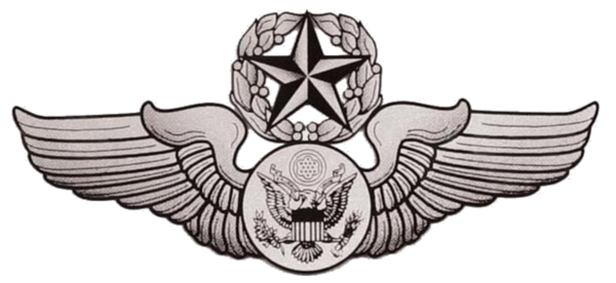 USAF Chief Aircrew (enlisted) Wings Decal | HATNPATCH