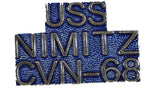 USS NIMITZ HAT PIN - HATNPATCH