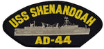 USS SHENANDOAH AD-44 SHIP PATCH - GREAT COLOR - Veteran Owned Business - HATNPATCH