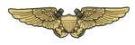 Navy Flight Officer 3" Wings Decal - HATNPATCH