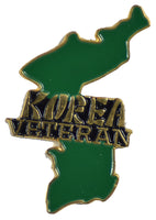 KOREA VETERAN HAT PIN - HATNPATCH