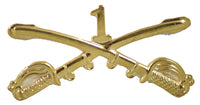 1ST CAVALRY CROSSED SABRES HAT PIN - HATNPATCH