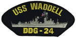 USS WADDELL DDG-24 PATCH - HATNPATCH