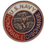 USN HONORABLE DISCHARGE HAT PIN - HATNPATCH