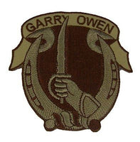 7th Cavalry Gary Owen Desert Army Patch - HATNPATCH