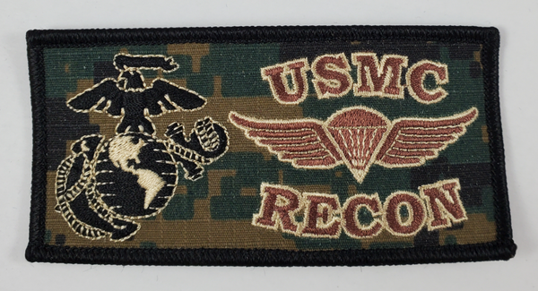 USMC Recon w/ Wings Desert Patch - HATNPATCH