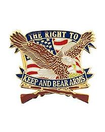 Right To Keep Arms Pin - HATNPATCH