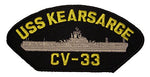 USS KEARSARGE CV-33 PATCH - Veteran Owned Business - HATNPATCH