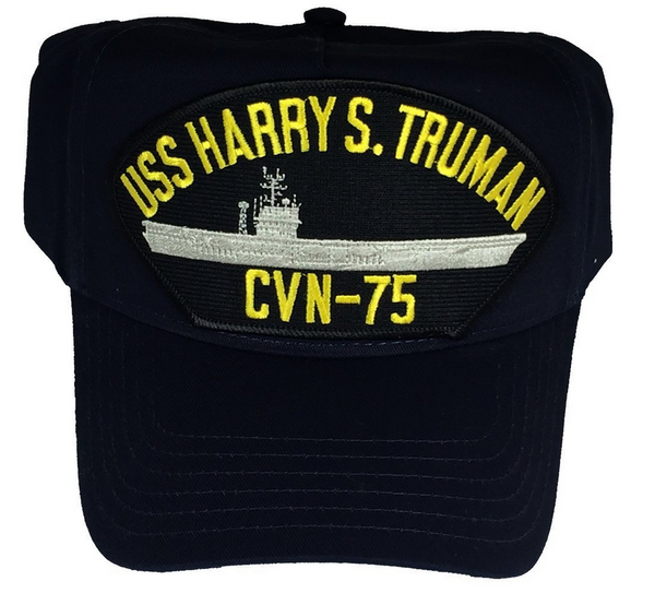 USS HARRY S TRUMAN CVN-75 HAT USN NIMITZ CLASS AIRCRAFT CARRIER HST LONE WARRIOR - HATNPATCH