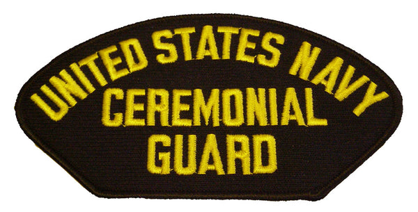 UNITED STATES NAVY CEREMONIAL GUARD PATCH - Veteran Owned Business - HATNPATCH