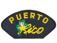 PUERTO RICO W/FROG Patch - HATNPATCH