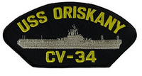 USS ORISKANY CV-34 PATCH - HATNPATCH