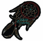 WILD FOREVER DREAM CATCHER PATCH FEATHER NATIVE INDIAN AMERICAN INDIGENOUS - HATNPATCH