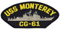 USS Monterey CG-61 Ship Patch - HATNPATCH