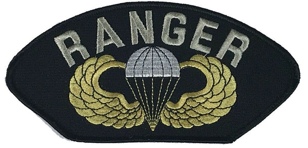 US UNITED STATES ARMY RANGER AIRBORNE LEAD THE WAY JUMP WING PATCH - HATNPATCH