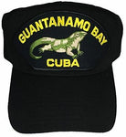 USN NAVY USMC MARINE CORPS GUANTANAMO BAY CUBA W/ IGUANA HAT GITMO GTMO - HATNPATCH