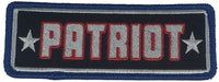 PATRIOT PATCH RED WHITE BLUE AMERICA USA PROUD DEFEND - HATNPATCH
