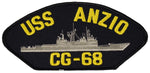 USS ANZIO CG-68 SHIP PATCH - GREAT COLOR - Veteran Owned Business - HATNPATCH