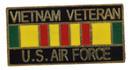 VIETNAM VET USAF HAT PIN - HATNPATCH