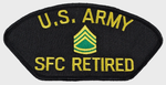 USA SFC RETIRED PATCH - HATNPATCH