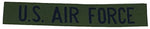 U.S. AIR FORCE NAME TAPE STYLE Patch - Blue/OD Green - Veteran Owned Business. - HATNPATCH