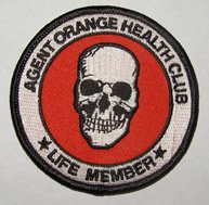 AGENT ORANGE HEALTH CLUB, LIFE MEMBER PATCH - HATNPATCH