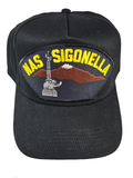 Naval AIR Station Sigonella, Italy HAT - Black - Veteran Owned Business - HATNPATCH
