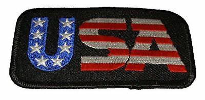 STAR SPANGLED USA PATCH RED WHITE BLUE PATRIOTIC UNITED STATES OF AMERICA - HATNPATCH
